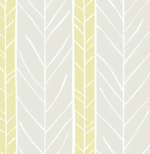 Brewster/ASP 2903-25818 Lottie Yellow Stripe Wallpaper