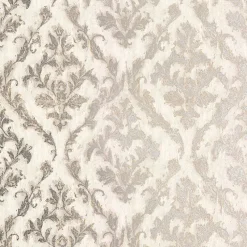 Brewster 2927-20106 Lyra Light Grey Damask Wallpaper