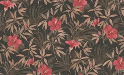 Brewster 4044-38028-3 Malecon Multicolor Floral Wallpaper