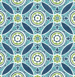 Brewster/ASP 2744-24115 Maya Teal Medallion Wallpaper