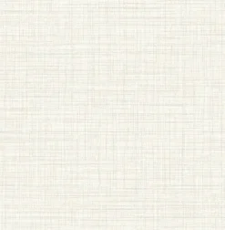 Brewster 3117-24274 Mendocino Eggshell Linen Wallpaper
