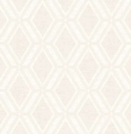 Brewster 4025-82543 Mersenne Taupe Geometric Wallpaper