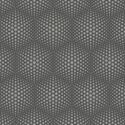 Brewster 4020-50609 Milo Dark Grey Bubble Geometric Wallpaper