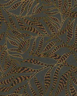 Brewster 391553 Montrose Multicolor Leaves Wallpaper