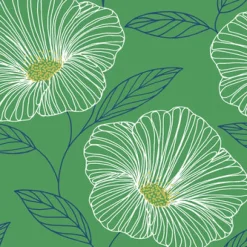 Brewster/ASP 2973-91133 Mythic Green Floral Wallpaper