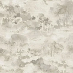 Brewster/ASP 2975-87546 Nara Taupe Toile Wallpaper