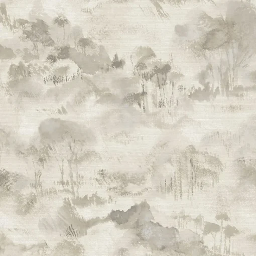 Brewster/ASP 2975-87546 Nara Taupe Toile Wallpaper