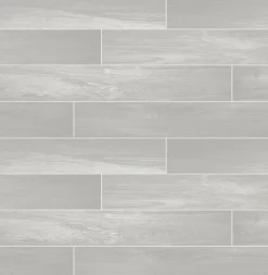 Brewster 2767-23817 Nika Grey Sleek Wood Wallpaper