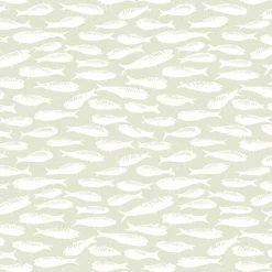 Brewster 3122-10514 Nunkie Sage Sardine Wallpaper