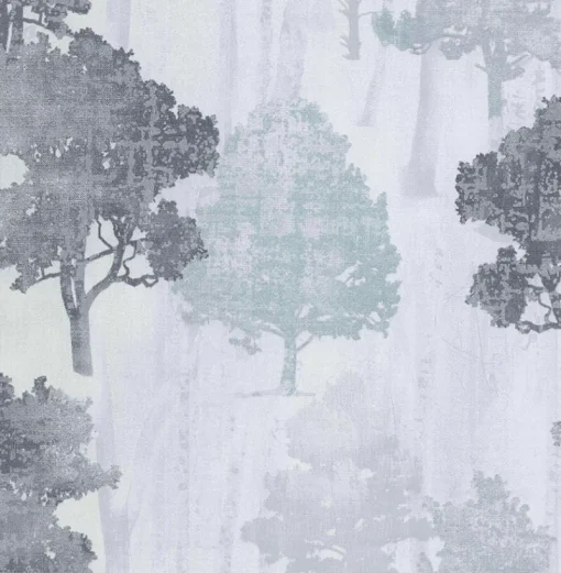 Brewster 2766-95577 Opuntia Silver Tree Silhouettes Wallpaper