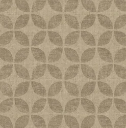 Brewster/ASP 2902-25514 Polaris Brass Geometric Wallpaper