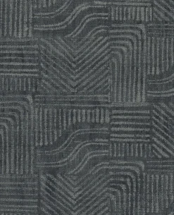Brewster 391536 Pueblo Indigo Global Geometric Wallpaper