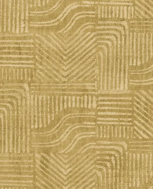 Brewster 391535 Pueblo Mustard Global Geometric Wallpaper