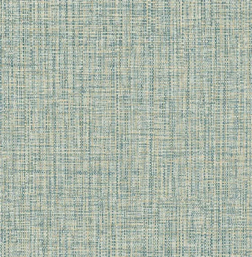 Brewster/ASP 2908-24944 Rattan Teal Woven Wallpaper