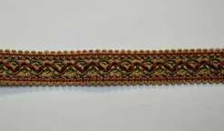 Stock/Trimland 1397 Red Gold Flat Braid Trim