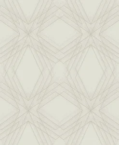 Brewster/ASP 2908-87108 Relativity Grey Geometric Wallpaper