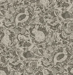 Brewster/ASP 2861-25725 Revival Brown Fauna Wallpaper