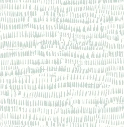 Brewster/ASP 2764-24356 Runes Seafoam Brushstrokes Wallpaper