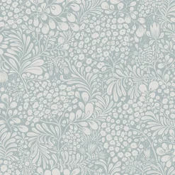 Brewster/ASP 2932-65130 Siv Light Blue Botanical Wallpaper