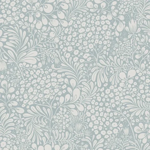 Brewster/ASP 2932-65130 Siv Light Blue Botanical Wallpaper