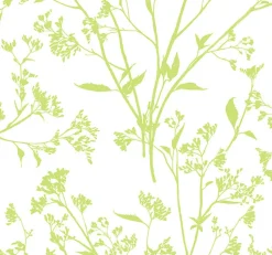 Brewster/ASP 2927-80704 Southport Chartreuse Delicate Branches Wallpaper