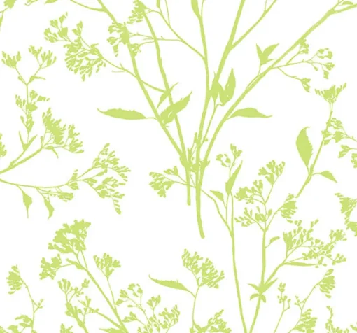 Brewster/ASP 2927-80704 Southport Chartreuse Delicate Branches Wallpaper