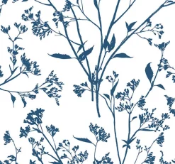 Brewster/ASP 2927-80702 Southport Indigo Delicate Branches Wallpaper