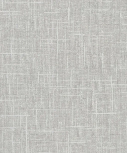 Brewster 2830-2753 Stannis Grey Linen Texture Wallpaper