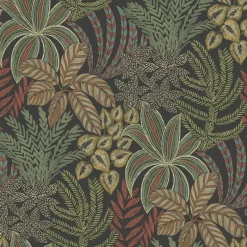 Brewster/ASP 2970-13902 Sumner Black Woodland Botanical Wallpaper