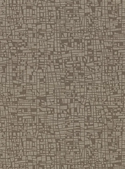 Brewster 2945-1113 Tiffany Brown Abstract Geometric Wallpaper