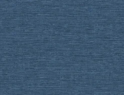 Brewster/ASP 2927-81712 Tiverton Indigo Faux Grasscloth Wallpaper