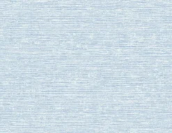 Brewster/ASP 2927-81702 Tiverton Sky Blue Faux Grasscloth Wallpaper