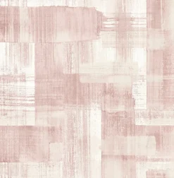 Brewster/ASP 2889-25228 Trosa Light Pink Brushstroke Wallpaper