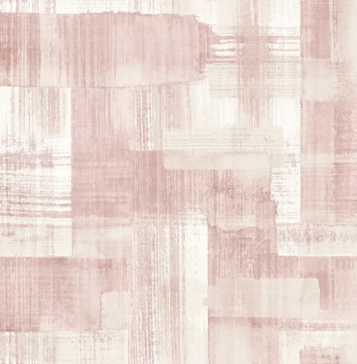Brewster/ASP 2889-25228 Trosa Light Pink Brushstroke Wallpaper