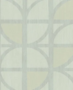 Brewster 395812 Tulip Mint Geometric Trellis Wallpaper