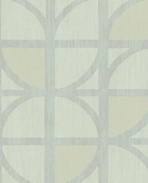 Brewster 395812 Tulip Mint Geometric Trellis Wallpaper