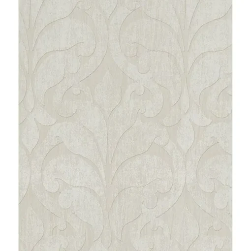 Brewster 376004 Vallon Khaki Damask Wallpaper
