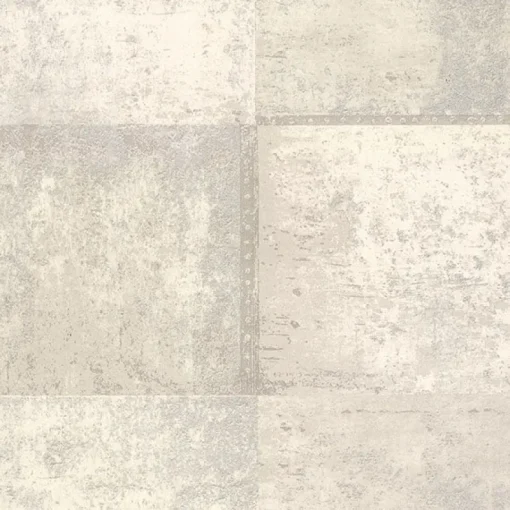 Brewster 2927-10902 Vela Ivory Distressed Geometric Wallpaper