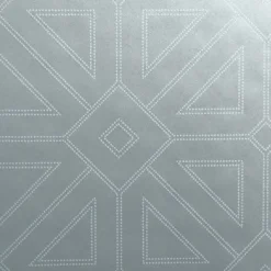 Brewster/ASP 2902-87334 Voltaire Silver Geometric Wallpaper