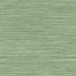 Brewster 3120-256017 Waverly Green Faux Grasscloth Wallpaper