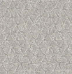 Brewster/ASP 2970-26115 Wright Pewter Textured Triangle Wallpaper