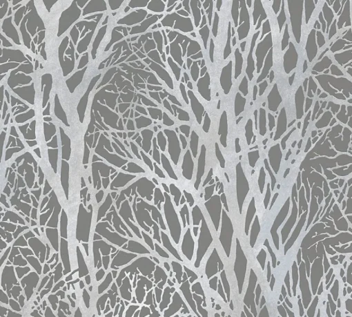 Brewster 4035-30094-3 Yasuo Grey Tree Branch Wallpaper