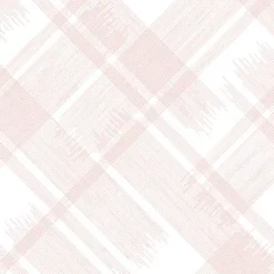 Brewster/ASP 2973-90702 Zag Pink Modern Plaid Wallpaper