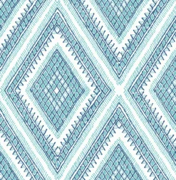 Brewster/ASP 2969-26013 Zaya Blue Tribal Diamonds Wallpaper