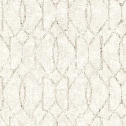 Brewster/ASP 4019-86448 Ziva Cream Trellis Wallpaper