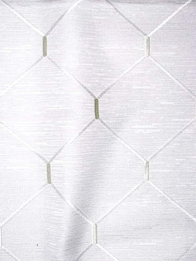 Covington Abaca 130 White Fabric
