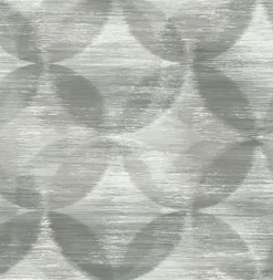 Brewster/ASP Alchemy Grey Geometric Wallpaper