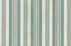 Laura Kiran Alpine Stripe Aqua Fabric