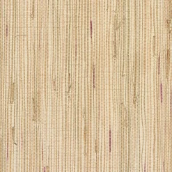 Brewster Andrei Olive Grasscloth Wallpaper