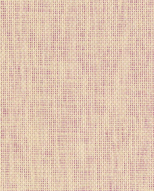 Brewster Anya Peach Paper Weave Wallpaper